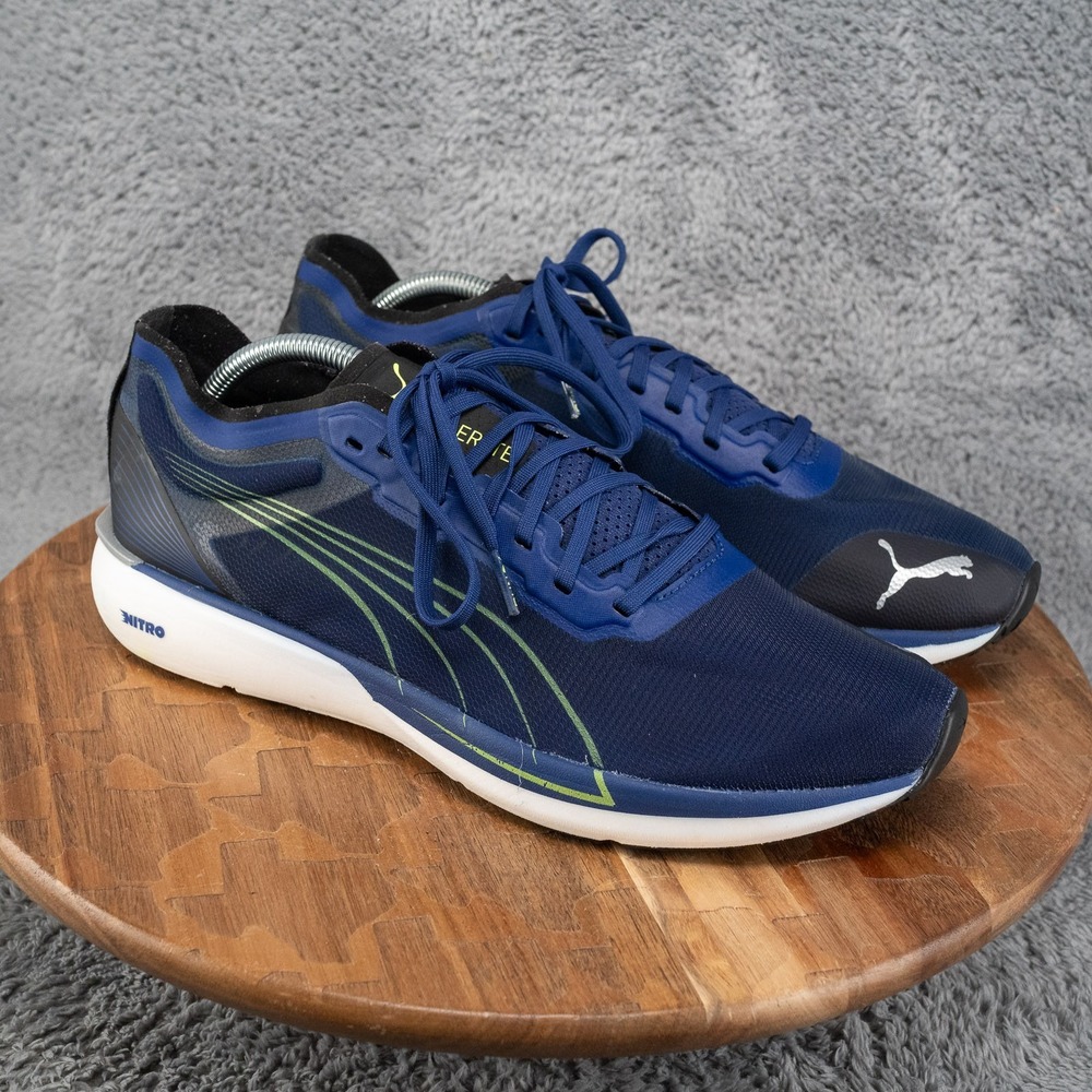Puma Liberate Nitro Elektro Blue Mens Size 11 Athletic Running Shoes Sneakers